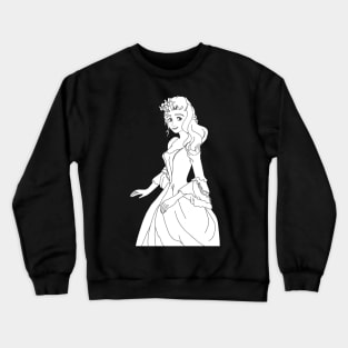 rococo portrait Crewneck Sweatshirt